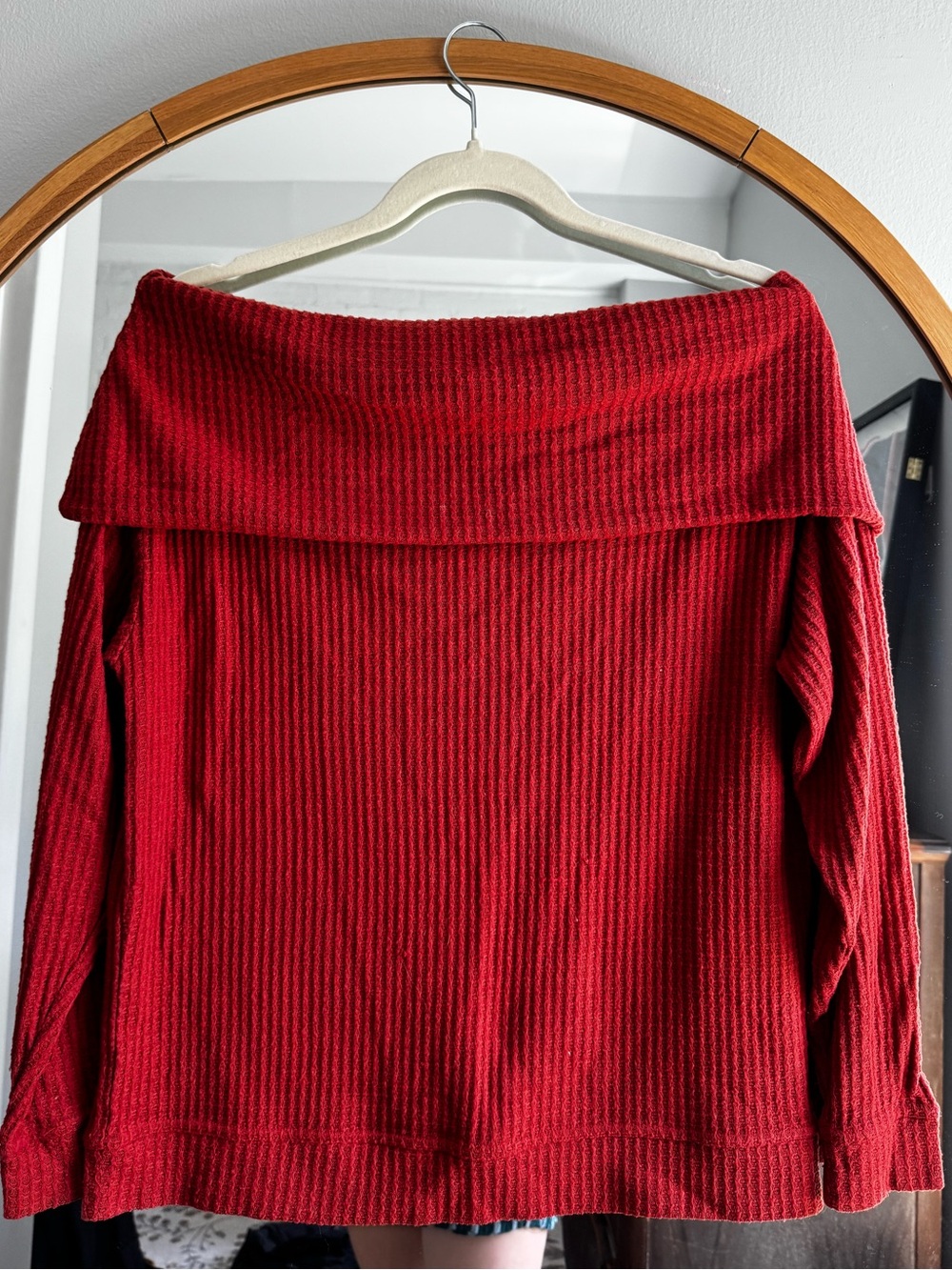 Urban Outfitters Out From Under Off-the-Shoulder Ribbed Sweater